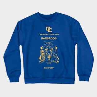 Barbados passport Crewneck Sweatshirt